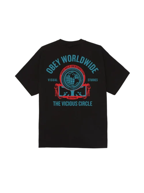 Το Vicious Circle Classic T-Shirt είναι ένα κλασικό T-shirt με Regular Fit και χαρακτηριστικό graphic print στο στήθος και την πλάτη.