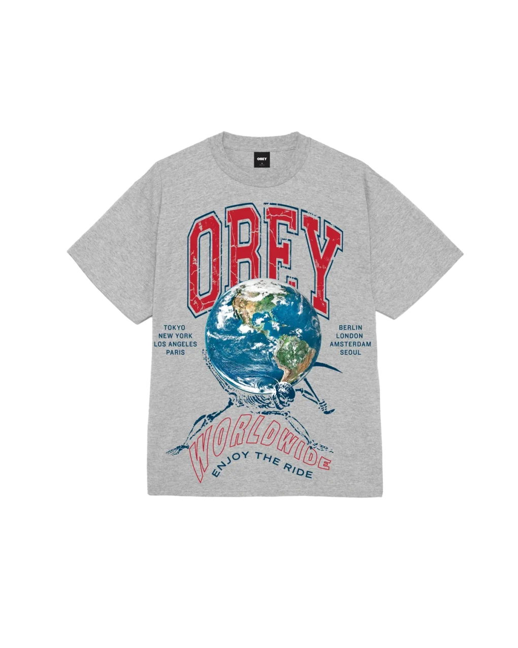 Το Enjoy The Ride Classic T-Shirt είναι ένα κλασικό T-shirt σε Regular Fit, με χαρακτηριστικό graphic print στο μπροστινό μέρος.