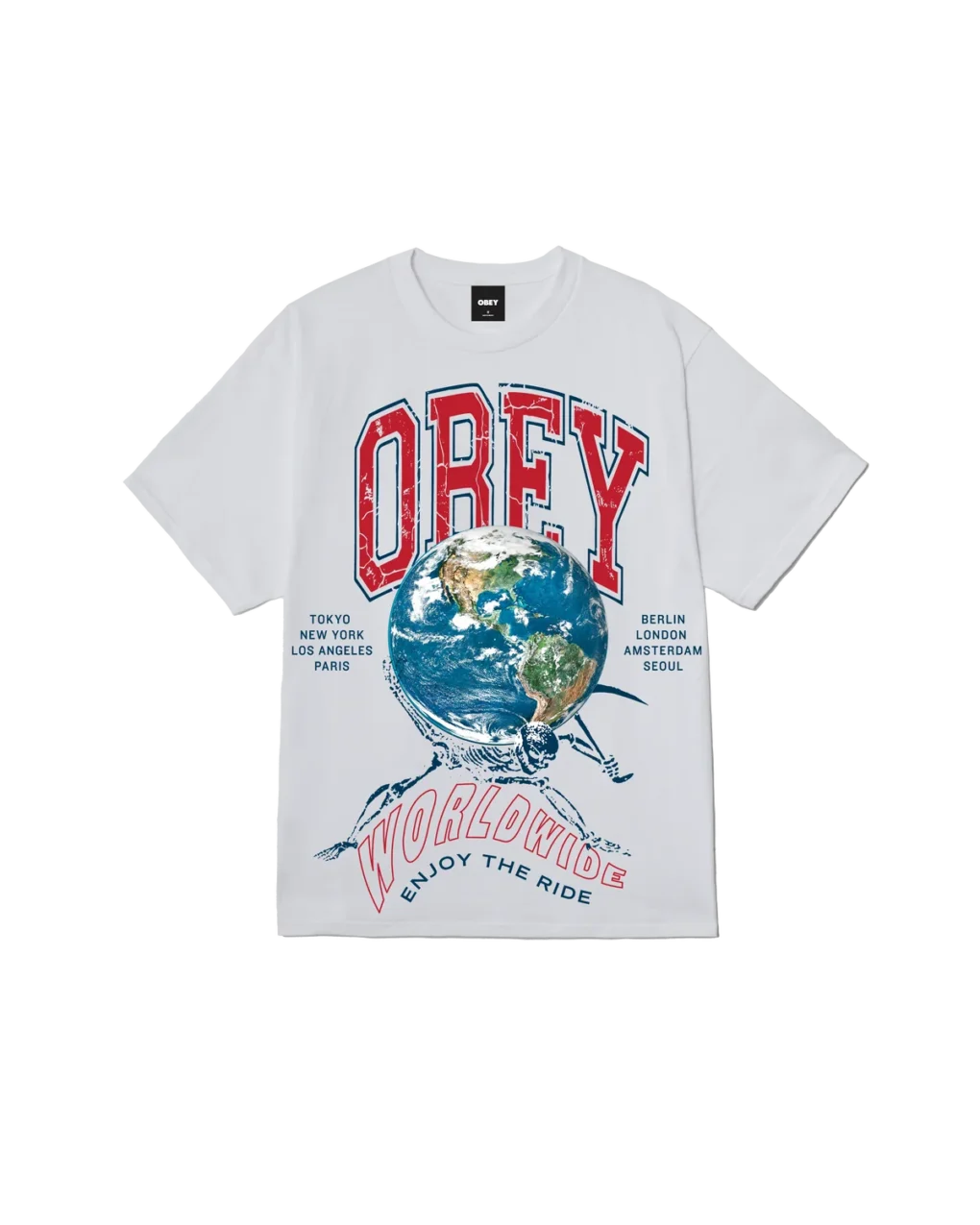 165264431_WHT_1_54c18ac1-c2a8-48db-8f03-c1f96769717b Το Enjoy The Ride Classic T-Shirt συνδυάζει κλασική γραμμή και χαρακτηριστικό streetwear design.