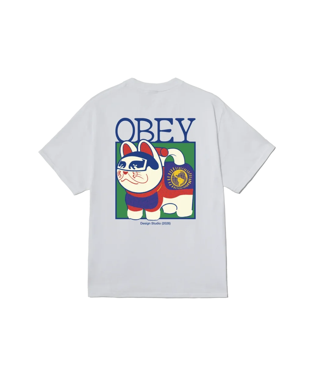 Το Lucky Cat Classic T-Shirt είναι ένα κλασικό T-shirt σε Regular Fit, με ιδιαίτερο graphic print στο στήθος και την πλάτη.