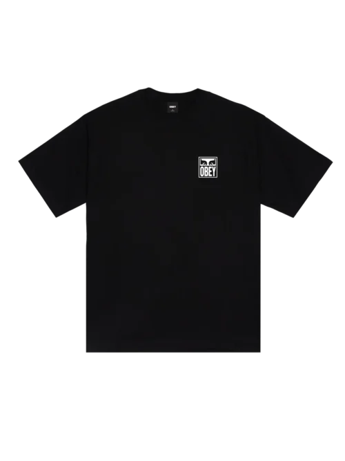 Το Obey Eyes Icon Heavyweight T-Shirt είναι ένα στιβαρό Heavyweight Box Tee με Relaxed Fit, προσφέροντας άνετη και χαλαρή εφαρμογή.