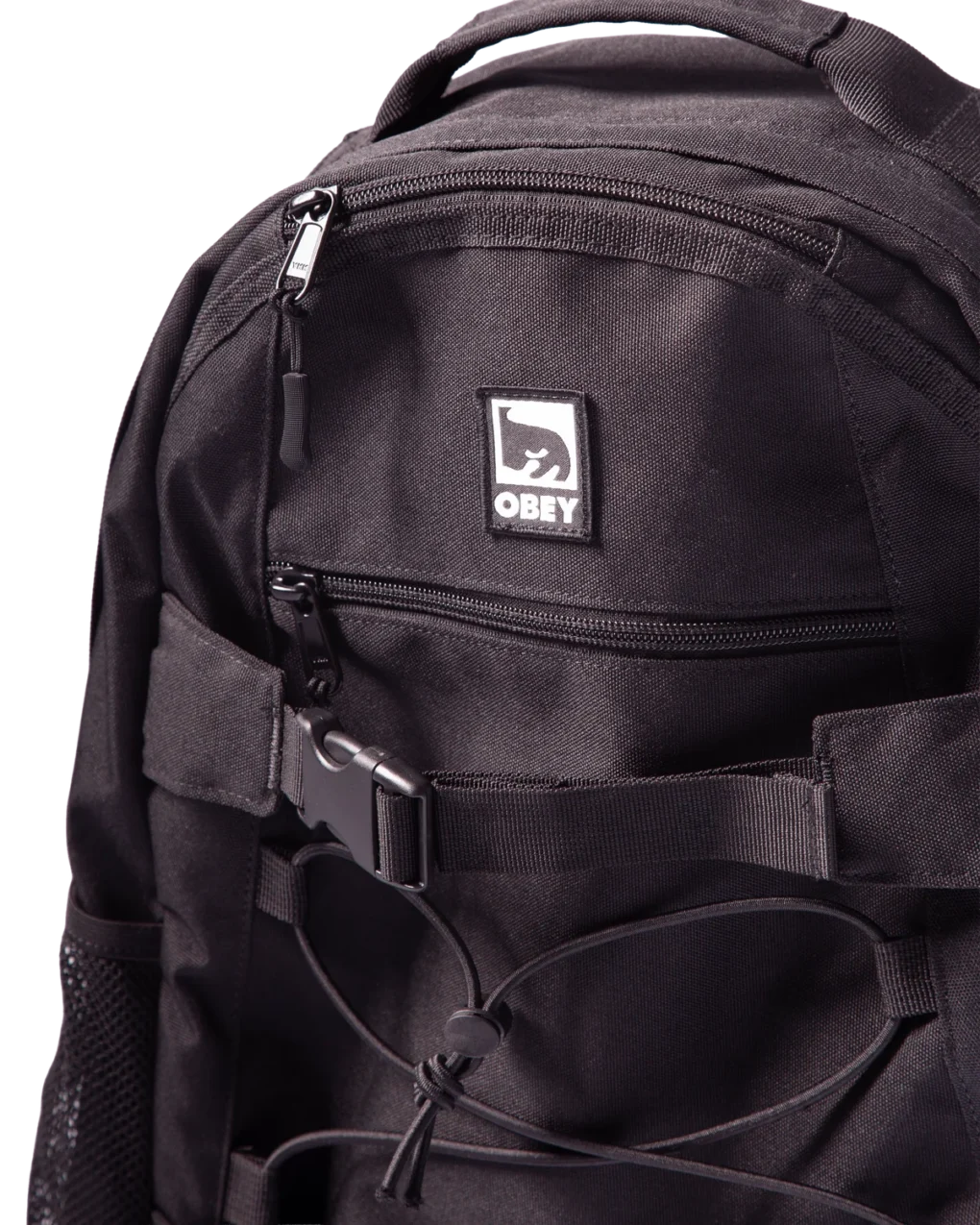 Το OBEY Commuter Backpack συνδυάζει λειτουργικότητα και χαρακτηριστική streetwear αισθητική της OBEY.