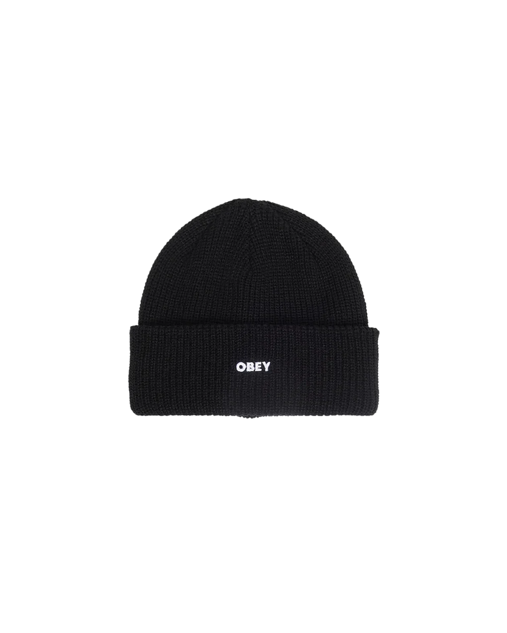 100030163_BLK_1 Ολοκλήρωσε το καθημερινό σου streetwear look με το OBEY Future Beanie. Ο σχεδιασμός του συνδυάζει rib knit πλέξη με μεσαίο βάθος εφαρμογής, προσφέροντας ένα διαχρονικό και άνετο στιλ.