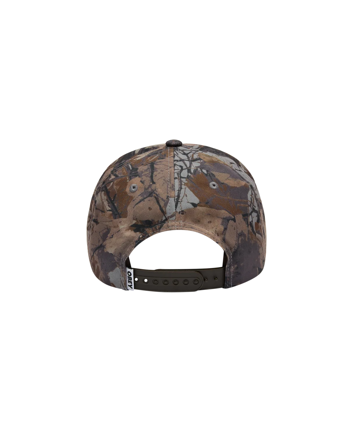 Απογείωσε το streetwear look σου με το OBEY Delta 5 Panel Snapback. Ο σχεδιασμός 5 panel με ψηλό προφίλ και δομημένη κατασκευή προσφέρει ξεχωριστή εμφάνιση και σταθερή εφαρμογή.