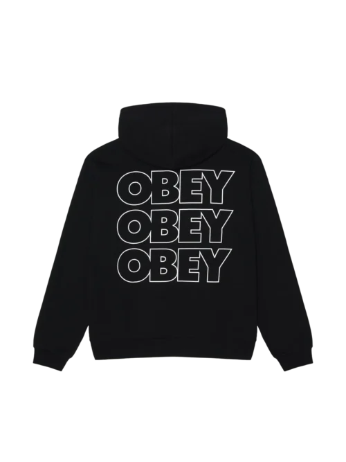 Το OBEY Treble Extra Heavy Pullover είναι ένα ιδιαίτερα ζεστό και ανθεκτικό φούτερ, σχεδιασμένο για άνεση και έντονο streetwear χαρακτήρα.