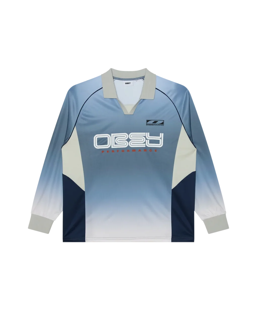 131040061_NVY_1 Το OBEY Spectrum ’89 L/S Jersey συνδυάζει το χαρακτηριστικό streetwear αισθητικό ύφος της OBEY με ένα έντονο, retro-inspired design.