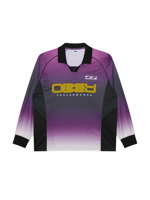 Το OBEY Spectrum ’89 L/S Jersey συνδυάζει το χαρακτηριστικό streetwear αισθητικό ύφος της OBEY με ένα έντονο, retro-inspired design