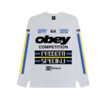 Το OBEY Competition Classic LS T-Shirt είναι ένα διαχρονικό μακρυμάνικο T-shirt με κλασική γραμμή και χαρακτηριστικά γραφικά της OBEY στο μπροστινό και πίσω μέρος.