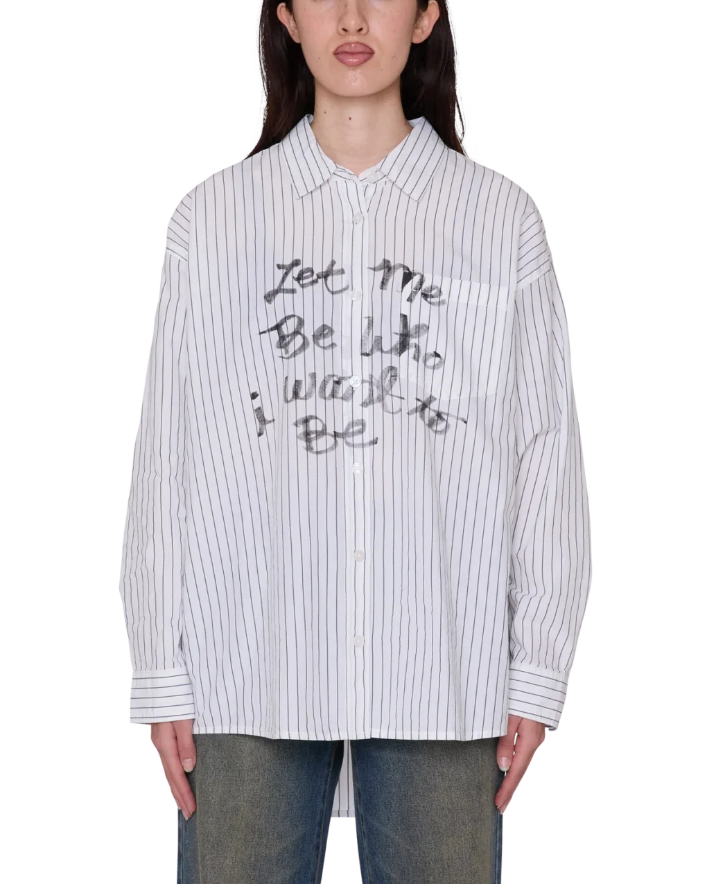281200149_WTM_1 Το OBEY Carlotta Stripe Shirt συνδυάζει relaxed streetwear αισθητική με άνετη, oversized εφαρμογή.