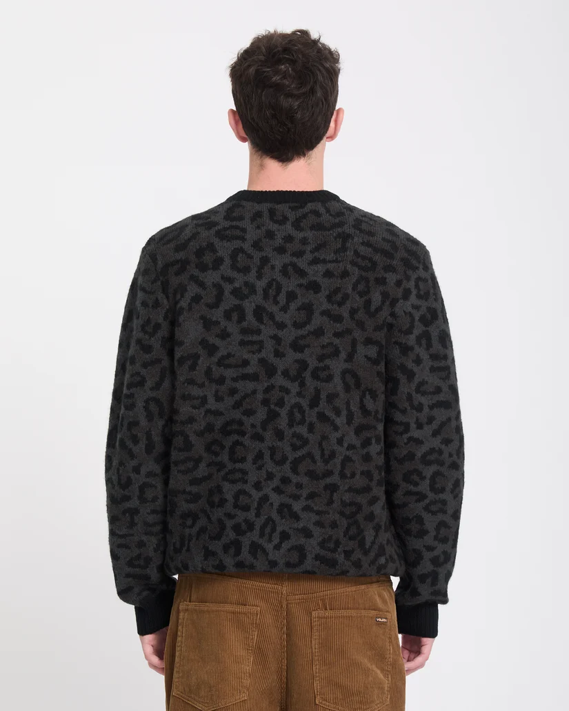 Το Volcom Leopold Sweater είναι ένα ανδρικό πλεκτό sweater βαρέως τύπου, σχεδιασμένο για άνεση και ζεστασιά τις πιο κρύες ημέρες.