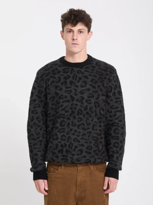 Το Volcom Leopold Sweater είναι ένα ανδρικό πλεκτό sweater βαρέως τύπου, σχεδιασμένο για άνεση και ζεστασιά τις πιο κρύες ημέρες.