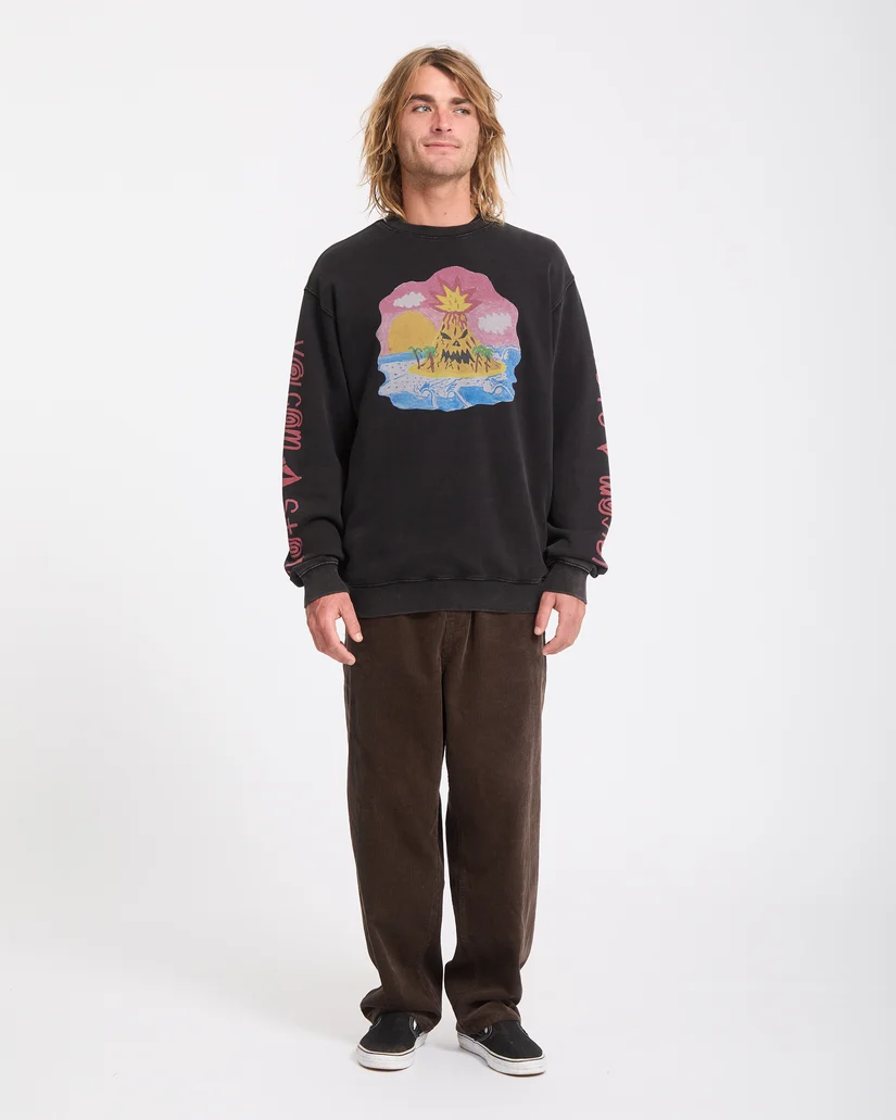 Το Volcom FA Ozzy Crew είναι ένα ανδρικό fleece sweatshirt με classic fit εφαρμογή, σχεδιασμένο για άνεση και ξεχωριστό streetwear χαρακτήρα.