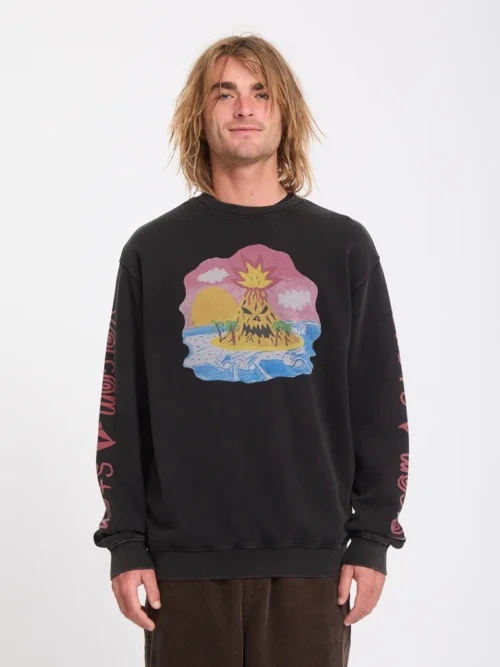 Το Volcom FA Ozzy Crew είναι ένα ανδρικό fleece sweatshirt με classic fit εφαρμογή, σχεδιασμένο για άνεση και ξεχωριστό streetwear χαρακτήρα.