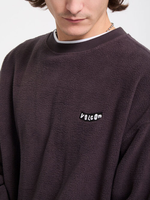 Το Volcom Too Kool LSE Crew είναι ένα ανδρικό polar fleece sweatshirt με loose fit εφαρμογή, ιδανικό για τις πιο δροσερές ημέρες