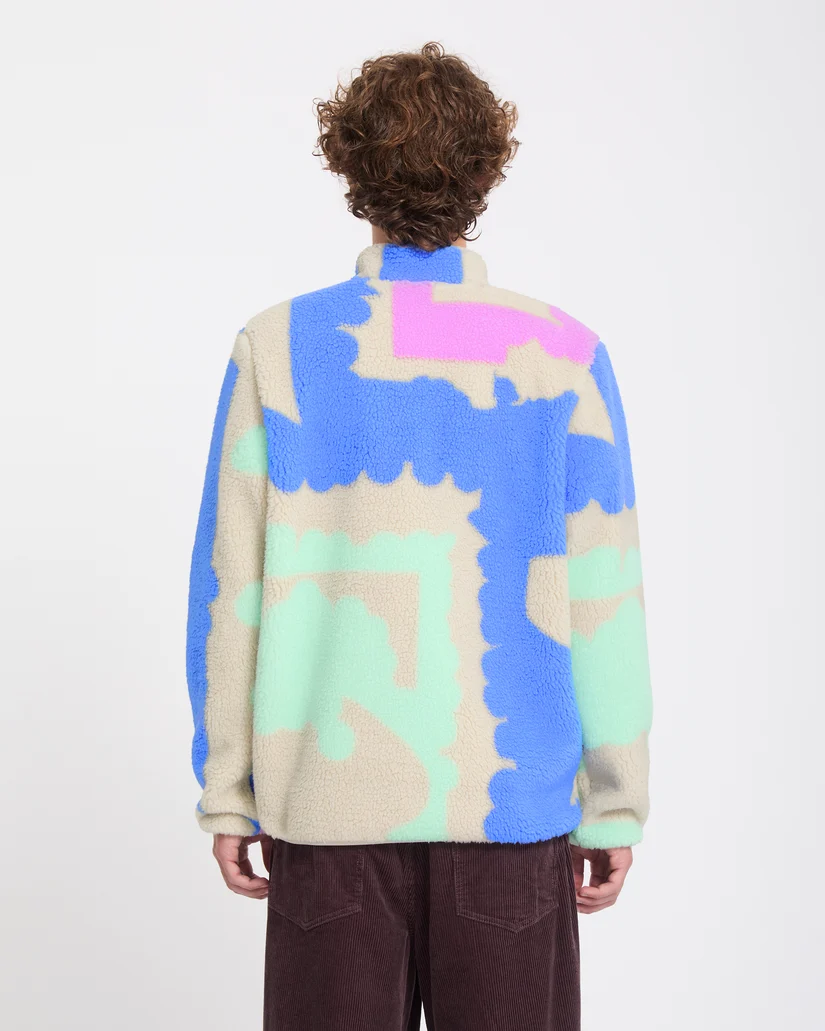 Το Volcom FA Carrau Fuzzar Zip είναι ένα ανδρικό Sherpa jacket με custom fit εφαρμογή, ιδανικό για τις πιο κρύες ημέρες και για outdoor εμφανίσεις με ξεχωριστό στυλ.