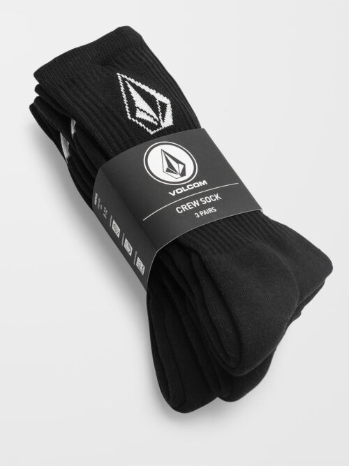 Οι Volcom Full Stone Socks 3PK είναι ένα πρακτικό σετ από 3 ζευγάρια ανδρικές κάλτσες crew, σχεδιασμένες για άνεση και σταθερή εφαρμογή στην καθημερινότητα.