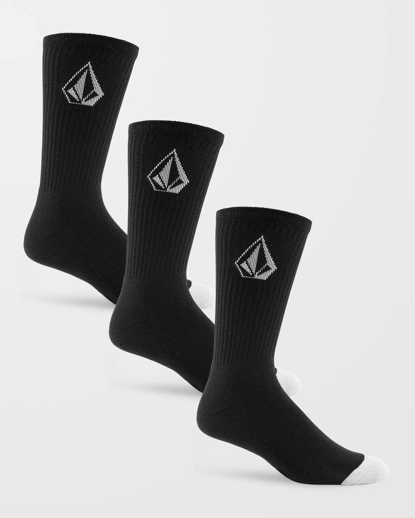 Οι Volcom Full Stone Socks 3PK είναι ένα πρακτικό σετ από 3 ζευγάρια ανδρικές κάλτσες crew, σχεδιασμένες για άνεση και σταθερή εφαρμογή στην καθημερινότητα.