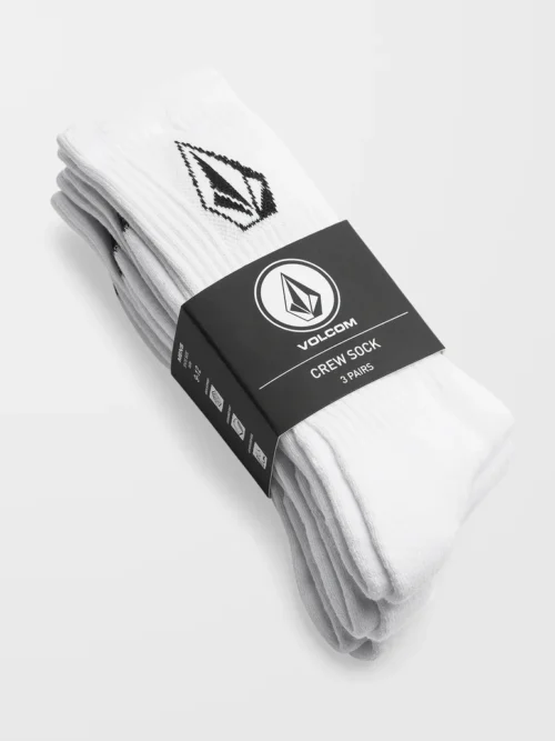 Οι Volcom Full Stone Socks 3PK είναι ένα πρακτικό σετ από 3 ζευγάρια ανδρικές κάλτσες crew, σχεδιασμένες για άνεση και σταθερή εφαρμογή στην καθημερινότητα.