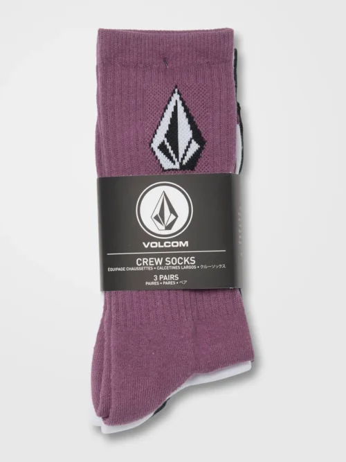 Οι Volcom Full Stone Mix Socks 3PK είναι ένα πρακτικό σετ από 3 ζευγάρια ανδρικές ψηλές crew κάλτσες, ιδανικές για καθημερινή χρήση.