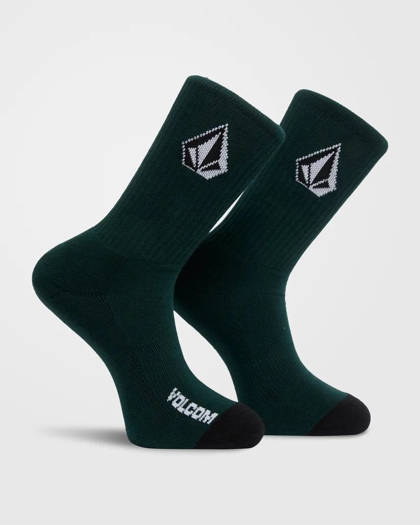 Οι Volcom Full Stone Mix Socks 3PK είναι ένα πρακτικό σετ από 3 ζευγάρια ανδρικές ψηλές crew κάλτσες, ιδανικές για καθημερινή χρήση.