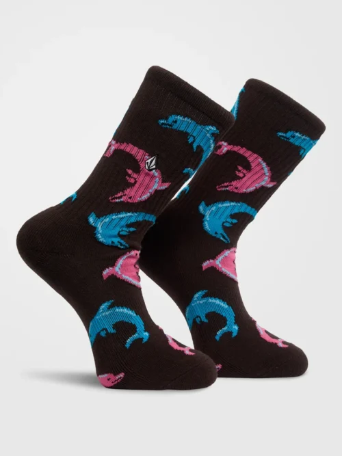 Οι Volcom FA Ozzy Sock 1 είναι ανδρικές ψηλές crew κάλτσες με ιδιαίτερο all-over jacquard σχέδιο, σχεδιασμένες για άνεση και σταθερή εφαρμογή στην καθημερινότητα.