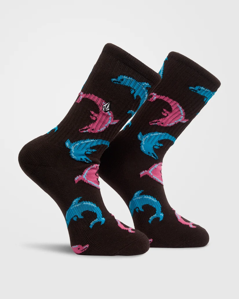Οι Volcom FA Ozzy Sock 1 είναι ανδρικές ψηλές crew κάλτσες με ιδιαίτερο all-over jacquard σχέδιο, σχεδιασμένες για άνεση και σταθερή εφαρμογή στην καθημερινότητα.