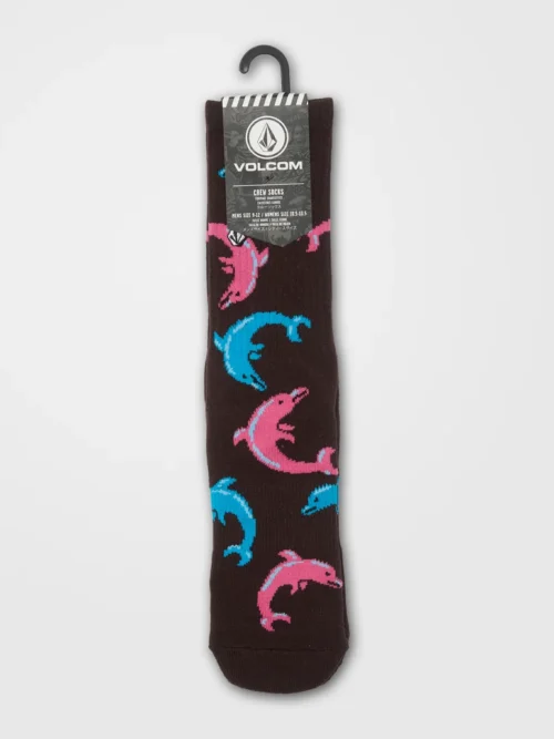 Οι Volcom FA Ozzy Sock 1 είναι ανδρικές ψηλές crew κάλτσες με ιδιαίτερο all-over jacquard σχέδιο, σχεδιασμένες για άνεση και σταθερή εφαρμογή στην καθημερινότητα.