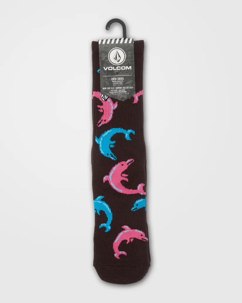 Οι Volcom FA Ozzy Sock 1 είναι ανδρικές ψηλές crew κάλτσες με ιδιαίτερο all-over jacquard σχέδιο, σχεδιασμένες για άνεση και σταθερή εφαρμογή στην καθημερινότητα.