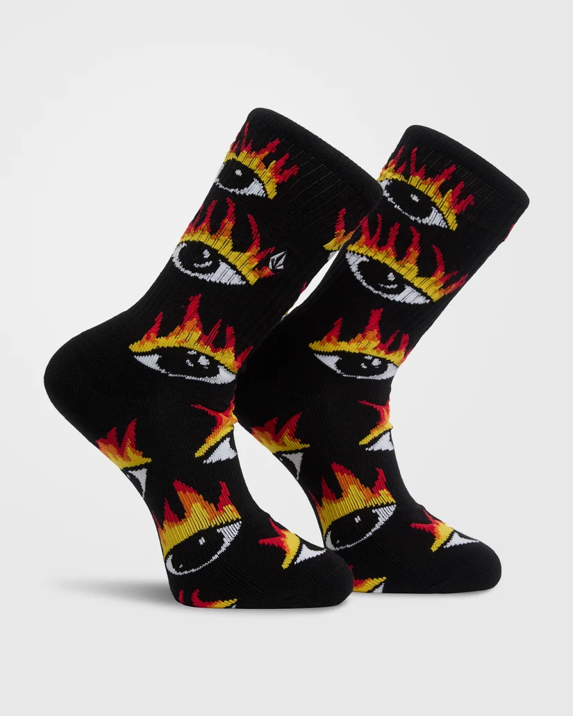 Οι Volcom FA Ozzy Sock 2 είναι ανδρικές ψηλές crew κάλτσες με εντυπωσιακό all-over jacquard σχέδιο, ιδανικές για να προσθέσουν ξεχωριστό χαρακτήρα στις καθημερινές εμφανίσεις.