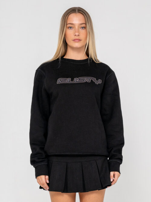 R Essential Oversized Crew Fleece