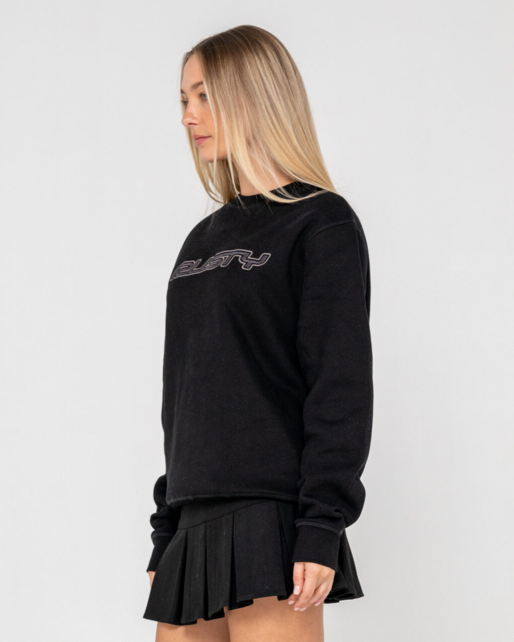 R Essential Oversized Crew Fleece