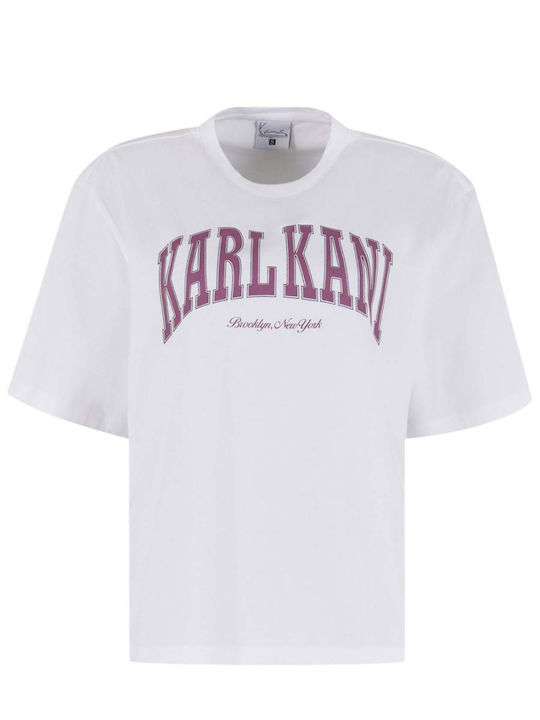 fixedratio_20260915115700_karl_kani_gynaikeio_oversized_t_shirt_leyko_kw263_002_2 Το γυναικείο oversized T-shirt της Karl Kani συνδυάζει άνεση και σύγχρονο streetwear στυλ, αποτελώντας μια ευέλικτη επιλογή για τις καλοκαιρινές εμφανίσεις. Η φαρδιά oversized γραμμή προσφέρει άνετη εφαρμογή και ελευθερία κινήσεων, ενώ το κανονικό μήκος και τα κοντά μανίκια δημιουργούν μια ισορροπημένη, μοντέρνα σιλουέτα.