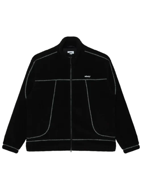 Το OBEY Axis Sherpa Jacket είναι ένα απαραίτητο jacket για τις φθινοπωρινές και πιο κρύες ημέρες, με relaxed fit εφαρμογή και minimal streetwear αισθητική.