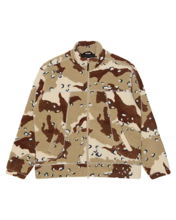 giacche-obey-obey-axis-sherpa-jacket-blakshop-1247986290 Το OBEY Axis Sherpa Jacket είναι ένα ζεστό και άνετο jacket με loose/relaxed fit εφαρμογή και χαρακτηριστικό Desert Camo μοτίβο.
