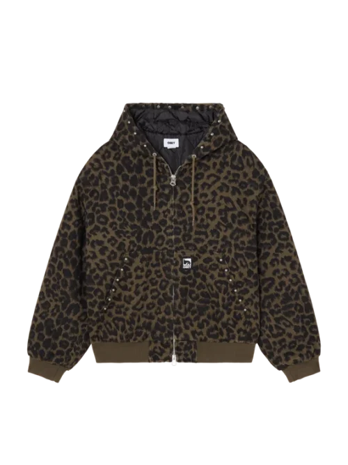 Το OBEY Studded Zip Up Jacket είναι ένα ιδιαίτερο denim jacket με έντονο streetwear χαρακτήρα.