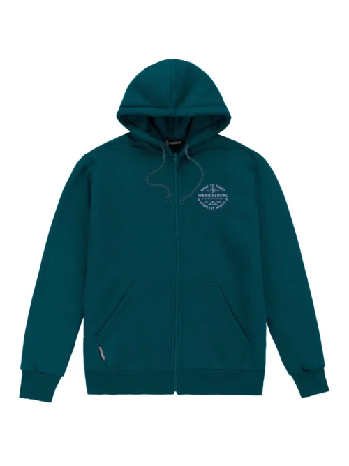 Το SHREDDERS TEAL ZIP HOODIE συνδυάζει άνεση, λειτουργικότητα και αυθεντικό streetwear στυλ