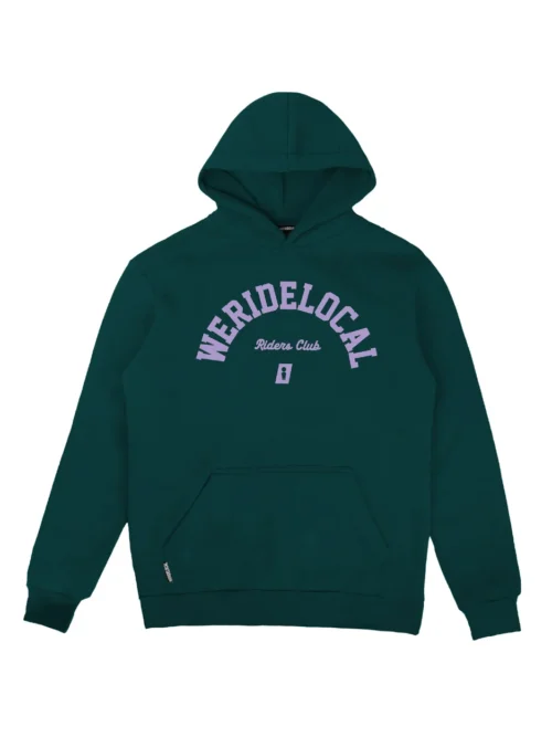 Το RIDERS CLUB TEAL WOMEN HOODIE συνδυάζει sporty αισθητική, καθημερινή άνεση και σύγχρονο streetwear στυλ.
