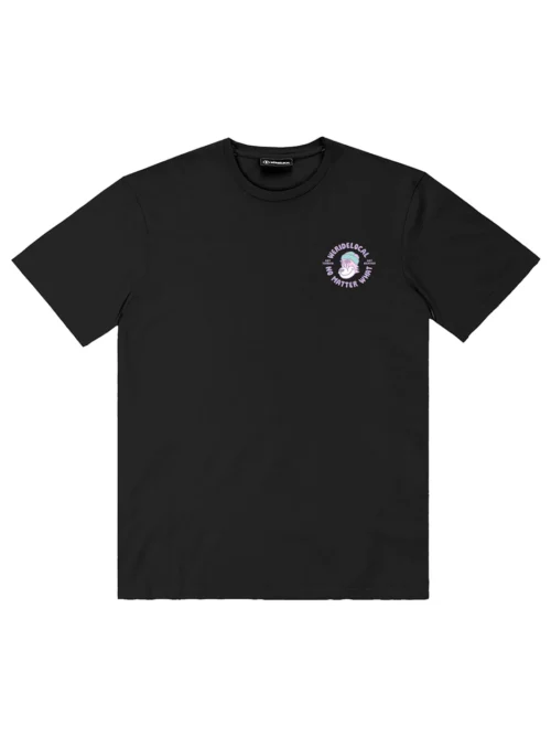 Το NO MATTER WHAT BLACK TEE είναι ένα διαχρονικό basic κομμάτι που συνδυάζει άνεση και minimal streetwear αισθητική.
