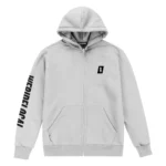 Το LOGO SILVER WOMEN ZIP HOODIE συνδυάζει sporty αισθητική, άνεση και μοντέρνο streetwear χαρακτήρα.