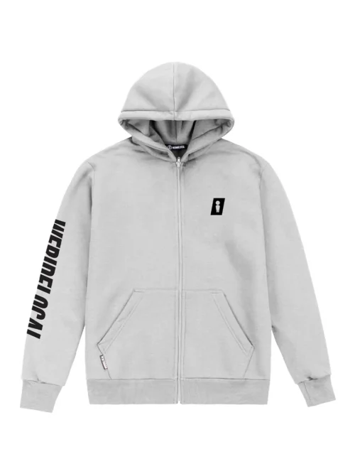 Το LOGO SILVER WOMEN ZIP HOODIE συνδυάζει sporty αισθητική, άνεση και μοντέρνο streetwear χαρακτήρα.