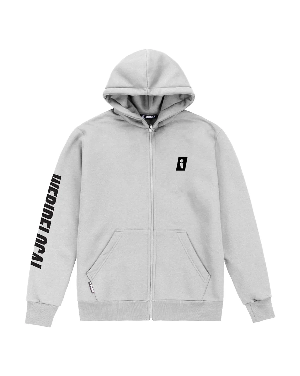 Το LOGO SILVER WOMEN ZIP HOODIE συνδυάζει sporty αισθητική, άνεση και μοντέρνο streetwear χαρακτήρα.