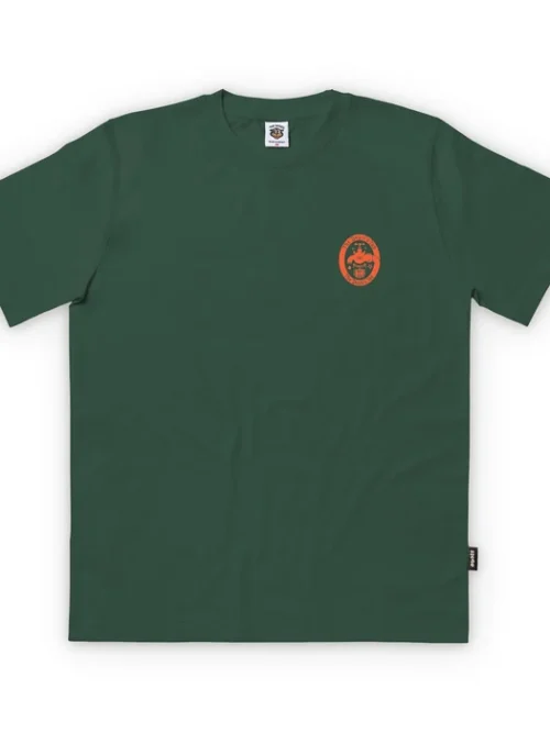 Κλασικό premium T-shirt σε μπουκαλί πράσινη απόχρωση, με χαρακτηριστικό artwork The Devils Tap του καλλιτέχνη McBess.