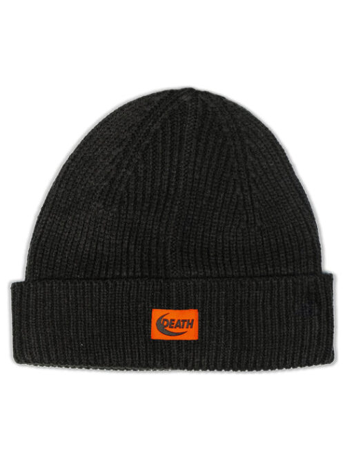 Το RIP Nut Warmer Beanie σε μαύρο χρώμα συνδυάζει streetwear αισθητική και άνεση, με το ιδιαίτερο Orange Death Nut Warmer artwork του γνωστού καλλιτέχνη McBess.