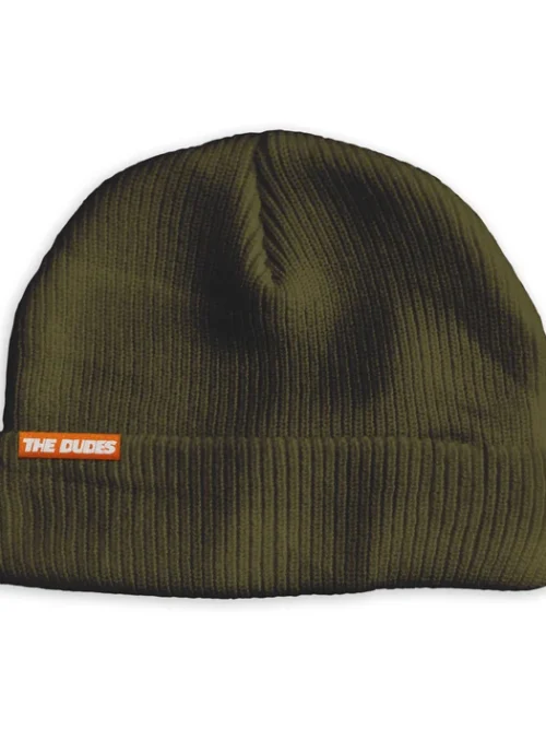 Το Dudes Sailor Beanie σε χρώμα Mura Khaki συνδυάζει διαχρονική αισθητική με το χαρακτηριστικό Dudes logo Vermillon Sailor artwork, σχεδιασμένο από τον καλλιτέχνη McBess.