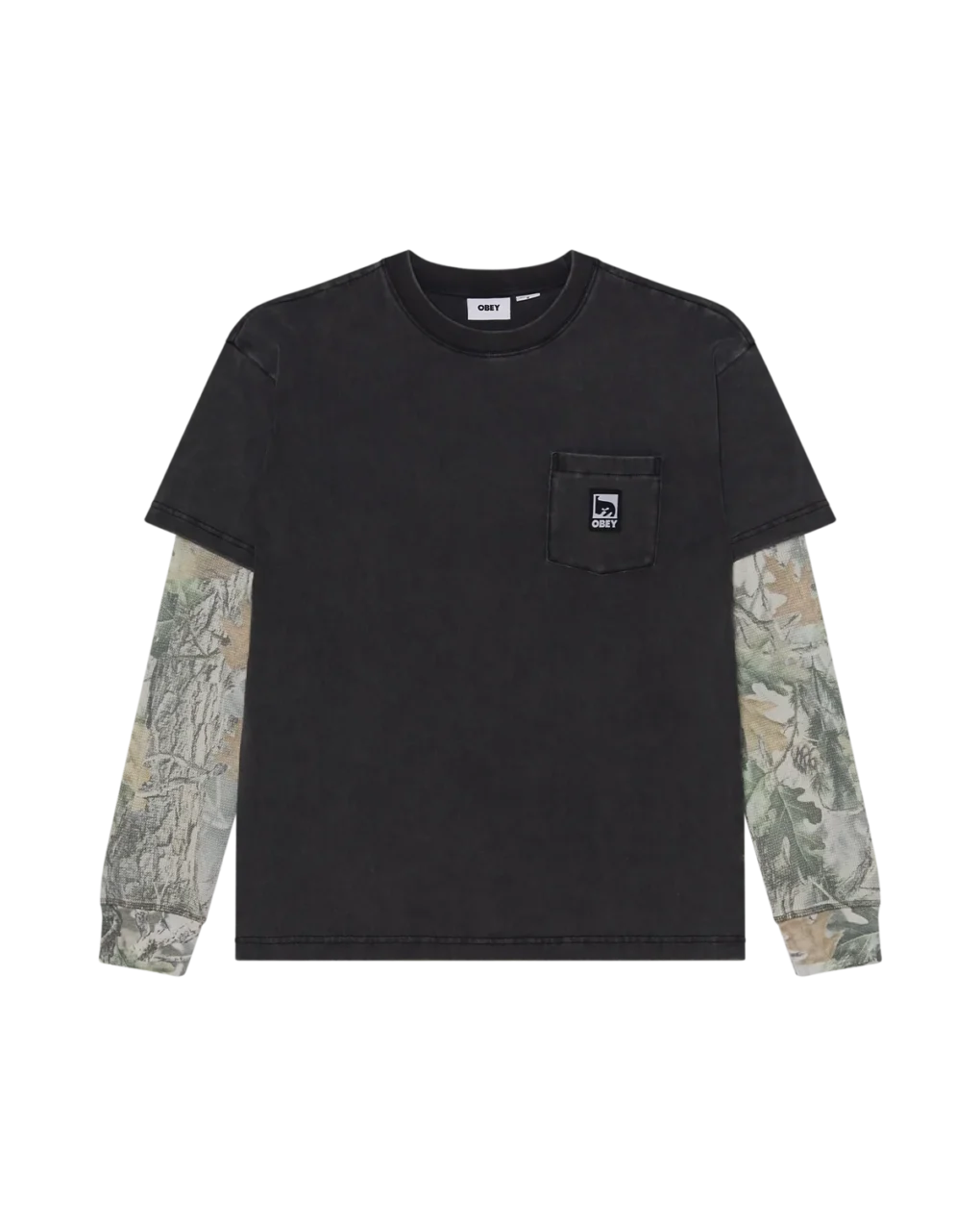 Το Post 2Fer Shirt της OBEY συνδυάζει το μοντέρνο streetwear ύφος με ιδιαίτερες σχεδιαστικές λεπτομέρειες. Η