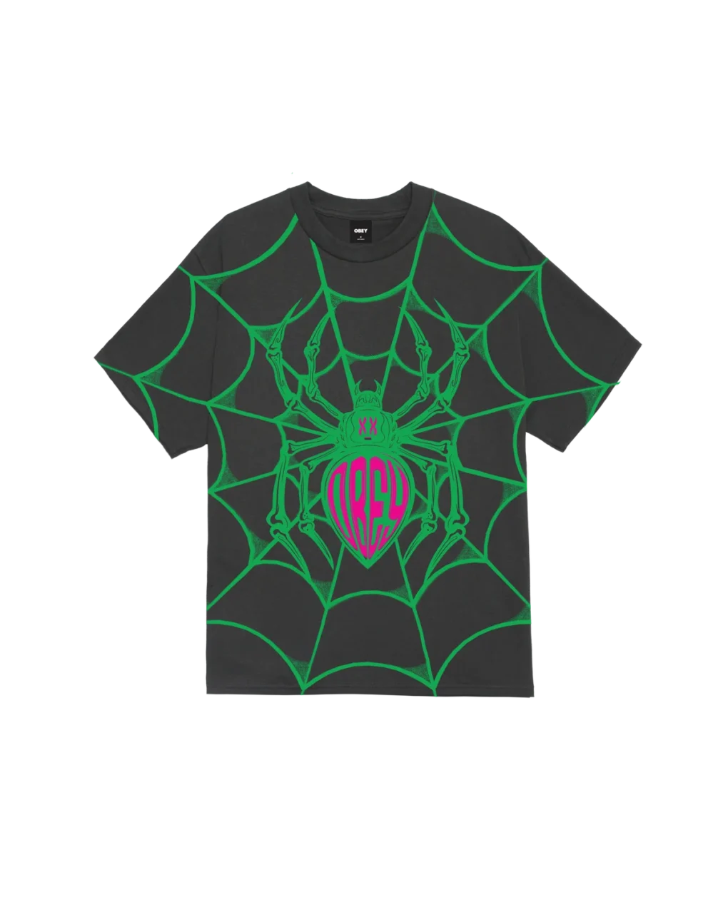 Το Spider Classic T-Shirt της OBey συνδυάζει το αυθεντικό streetwear στιλ με την καθημερινή άνεση. Το