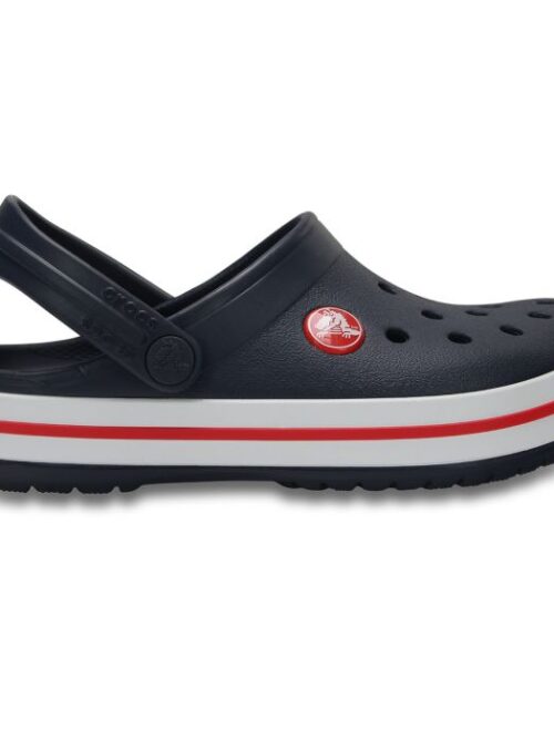 Τα Crocband Clog K – Navy/Red συνδυάζουν την εμβληματική άνεση των Crocs με μια αθλητική και δυναμική εμφάνιση, αποτελώντας ιδανική επιλογή για δραστήρια παιδιά.