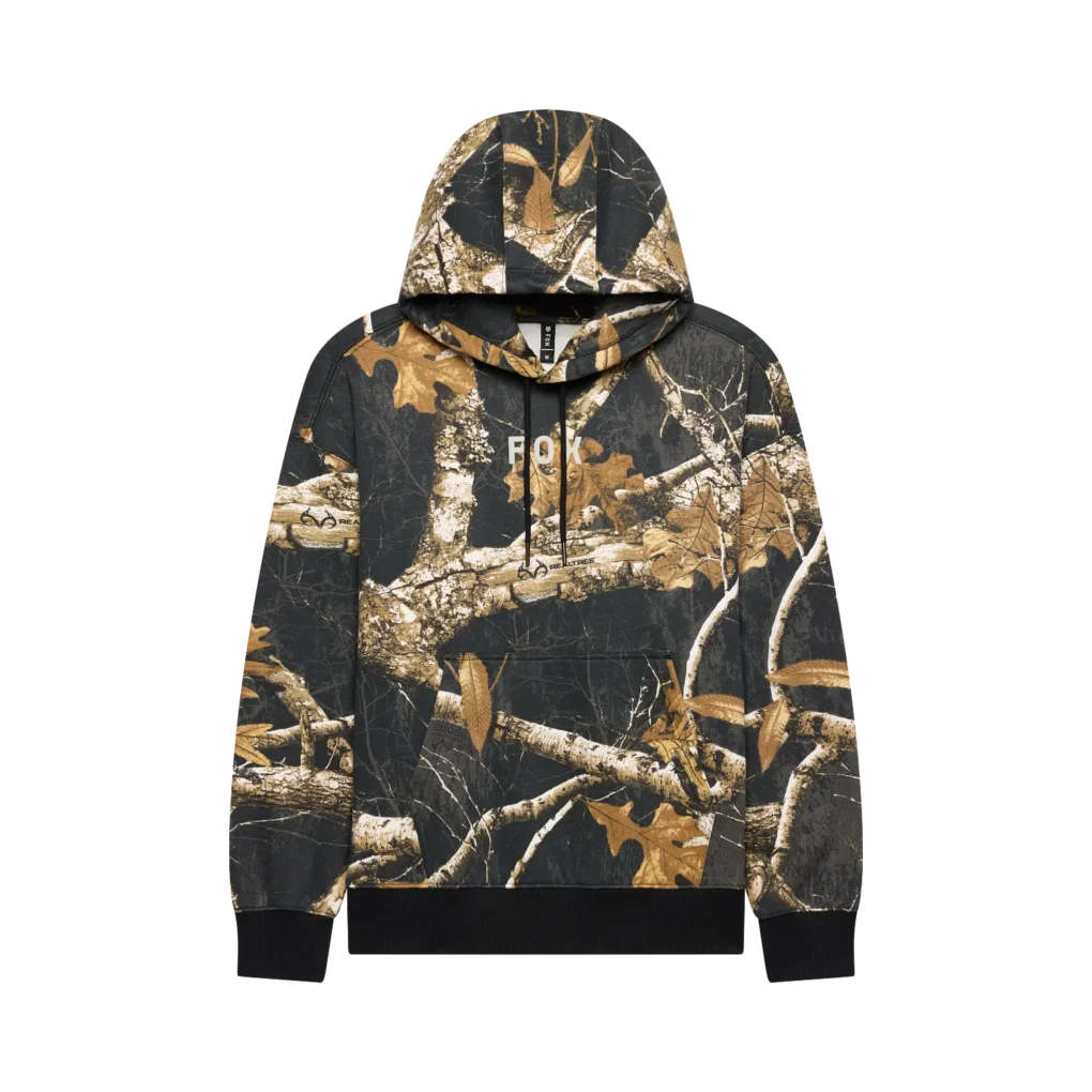 Το Realtree Pullover Hoodie της FOX συνδυάζει την αυθεντική streetwear αισθητική με τη ζεστασιά και την άνεση.