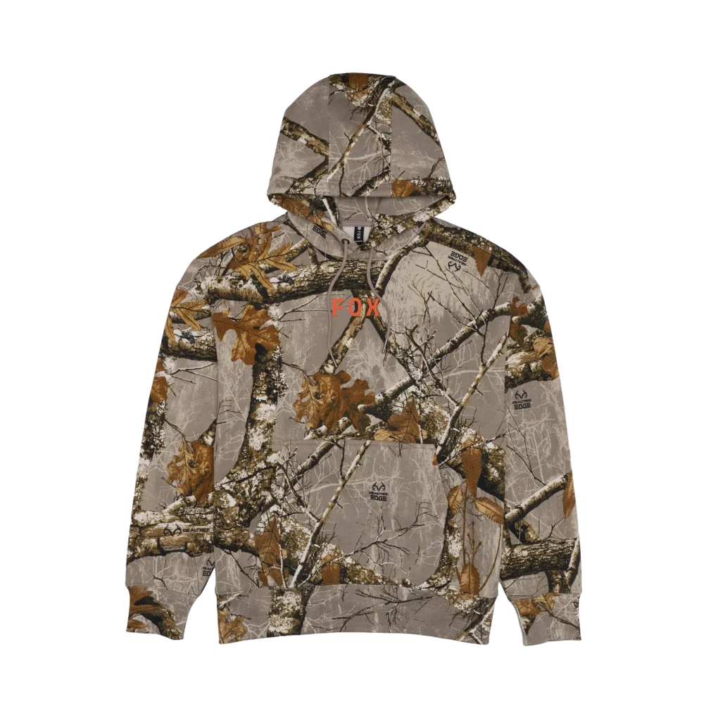 Το Realtree Pullover Hoodie της FOX συνδυάζει την αυθεντική streetwear αισθητική με τη ζεστασιά και την άνεση.