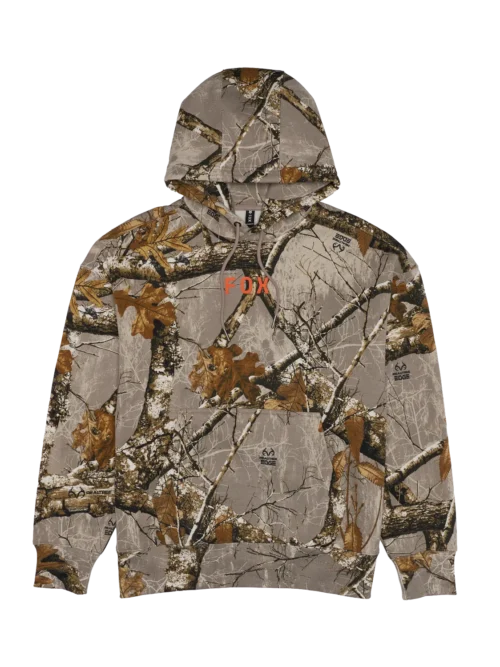 Το Realtree Pullover Hoodie της FOX συνδυάζει την αυθεντική streetwear αισθητική με τη ζεστασιά και την άνεση.